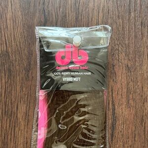 18” Donna Bella Hair Brown Remy Human Hair Weft